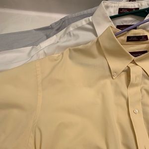 Lot of three (3) Nordstrom dress shirts